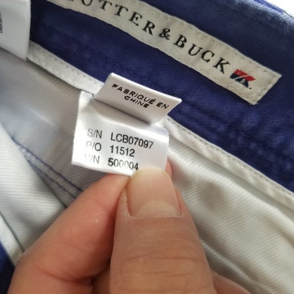 Cutter and Buck Purple Plaid Shorts Size 2 - Picture 4 of 4